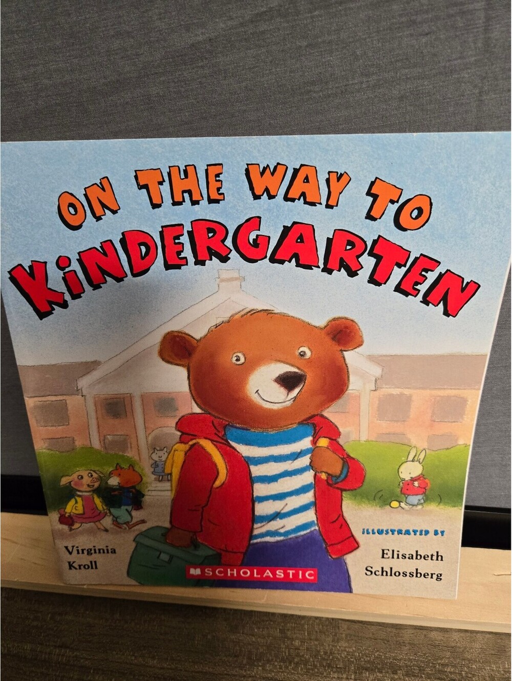 On the Way to Kindergarten by Virginia Kroll softcover